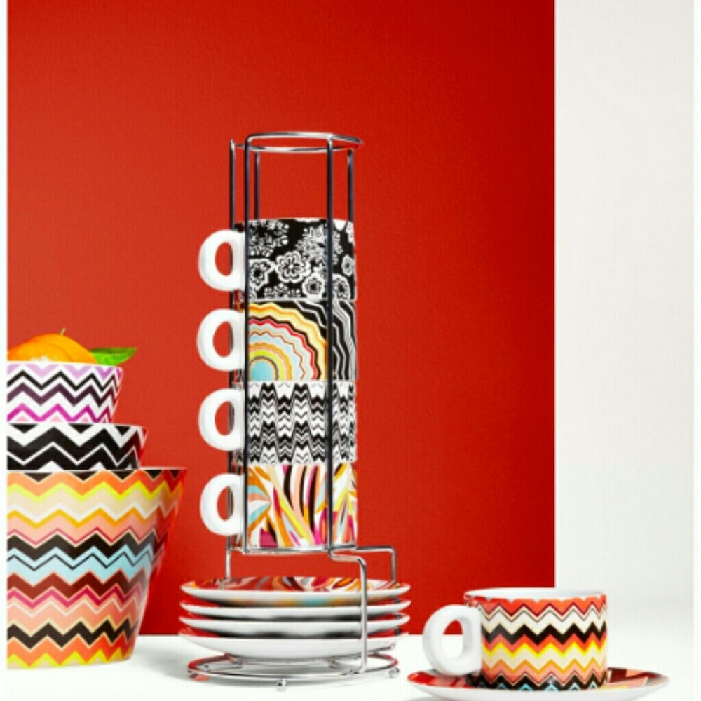 5 Coffee cup set from Missoni for Target